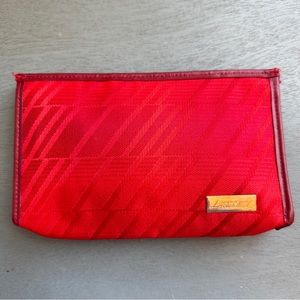 Air France Toiletries Pouch Bag Red Charles Frantz Le Club Paris Vintage